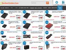 Tablet Screenshot of meilleursoldes.com